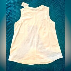 GRANA sleeveless supima cotton shirt